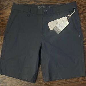 Vuori Men's Charcoal Meta Shorts